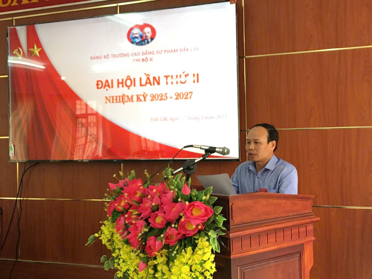 Chi bộ II tổ chức Đại hội lần thứ II, nhiệm kỳ 2025 - 2027